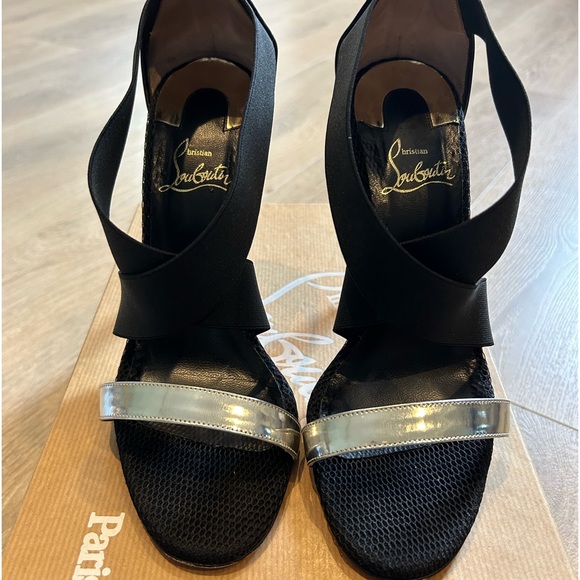 Christian Louboutin Strappy Heels - Picture 1 of 5